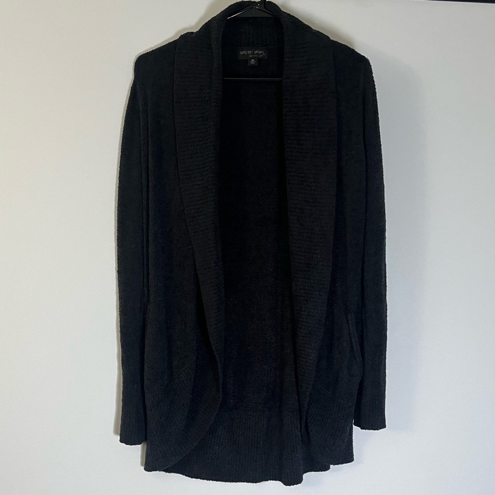 Barefoot Dreams Size XS Cozychic Lite Knit Cardigan Open Front Style 423 Used